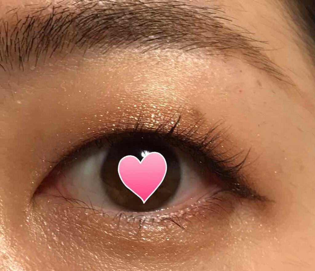 シャイニーシャドウ N/excel/単色アイシャドウを使ったクチコミ（3枚目）