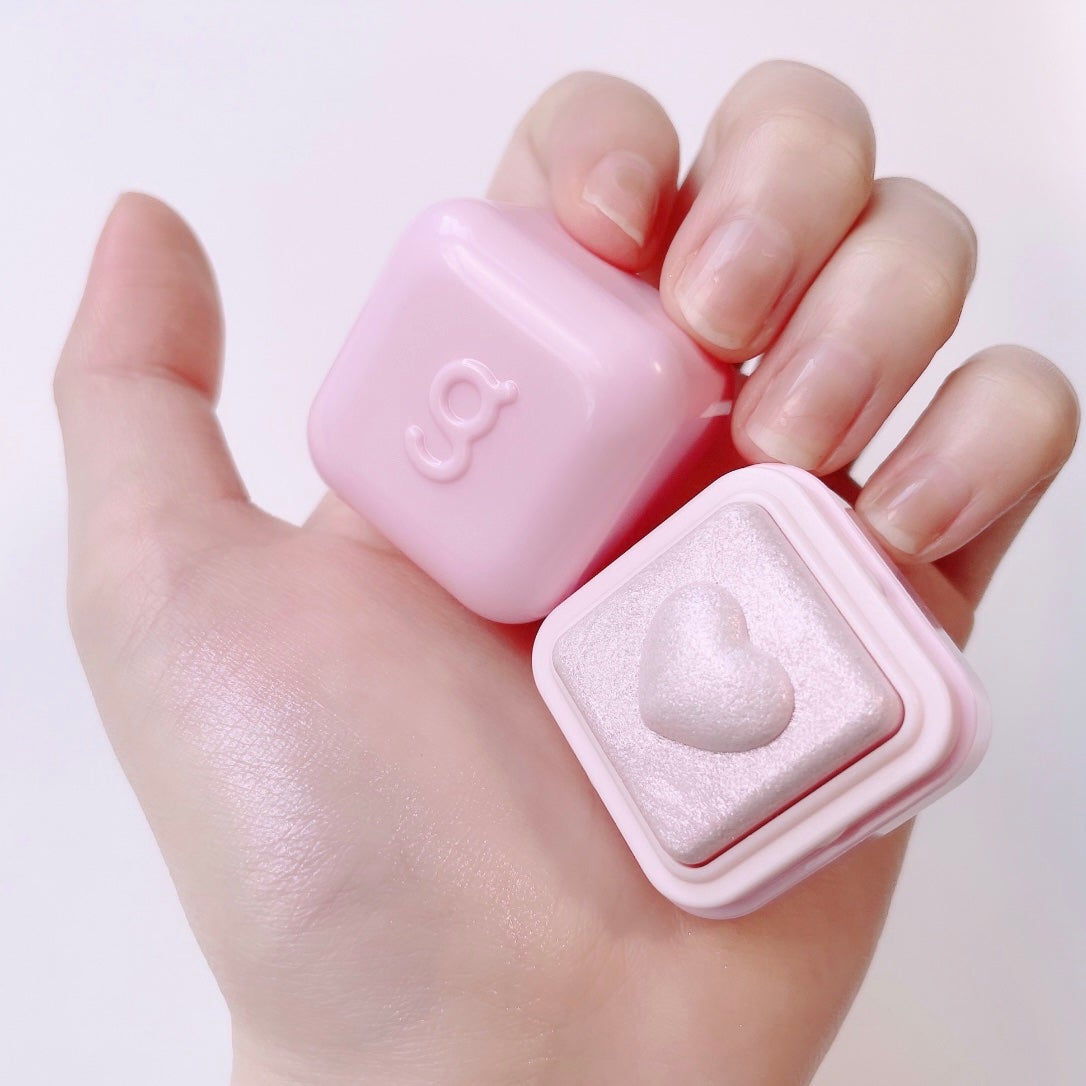 ミルクブリンハートライター/Colorgram/パウダーハイライトを使ったクチコミ(3枚目)