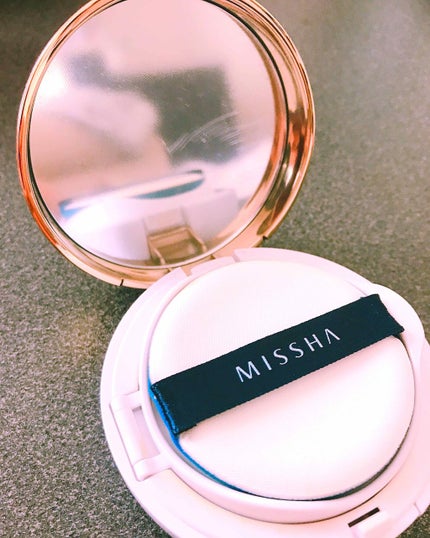 M クッション ファンデーション(モイスチャー)/MISSHA/クッションファンデーションを使ったクチコミ(1枚目)