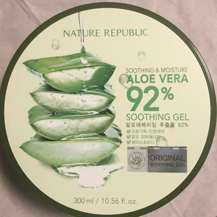 マイルド&モイスチャーアロエジェル/ネイチャーリパブリック/ボディローションを使ったクチコミ(1枚目)