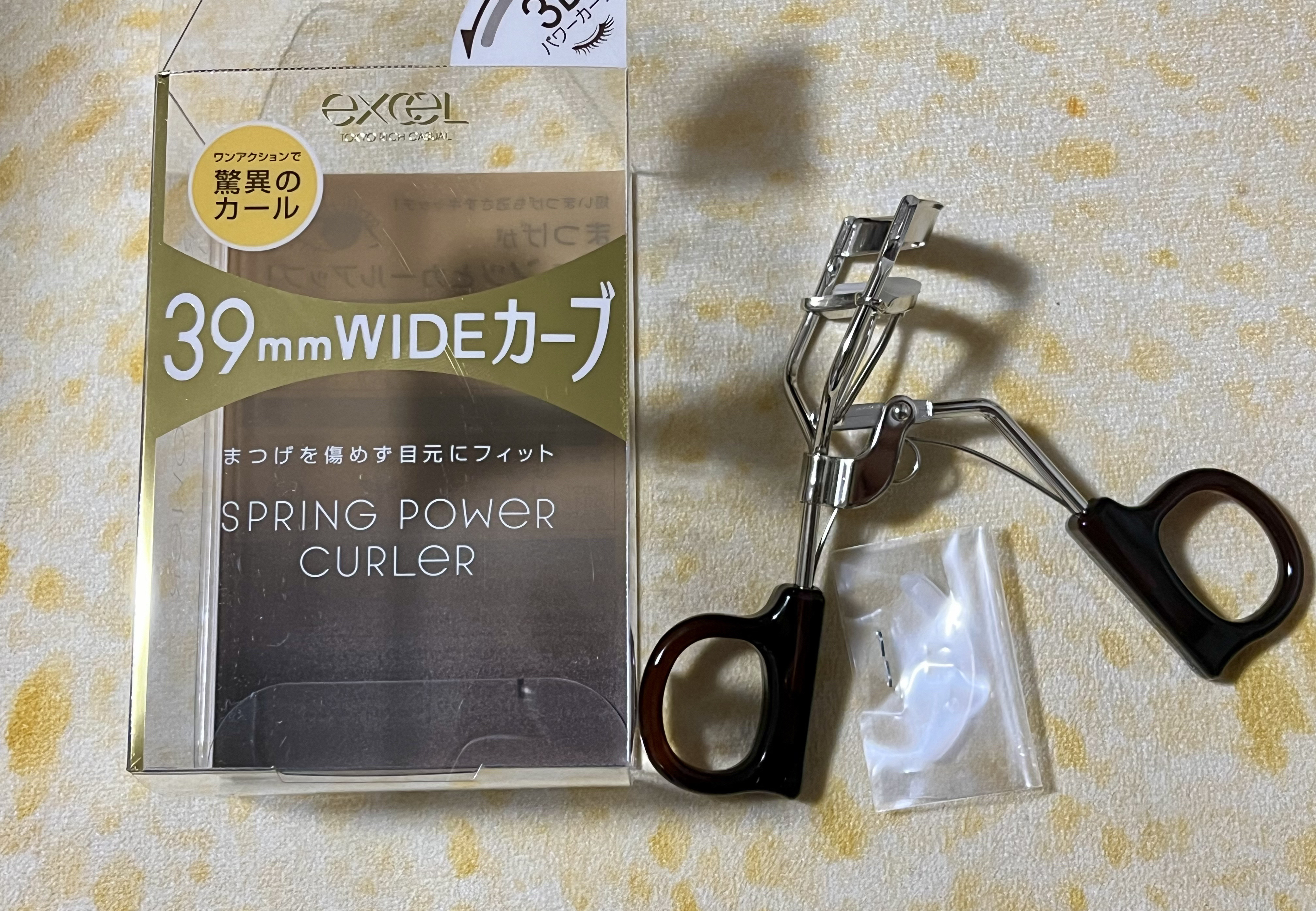 スプリングパワーカーラー/excel/ビューラーを使ったクチコミ（3枚目）