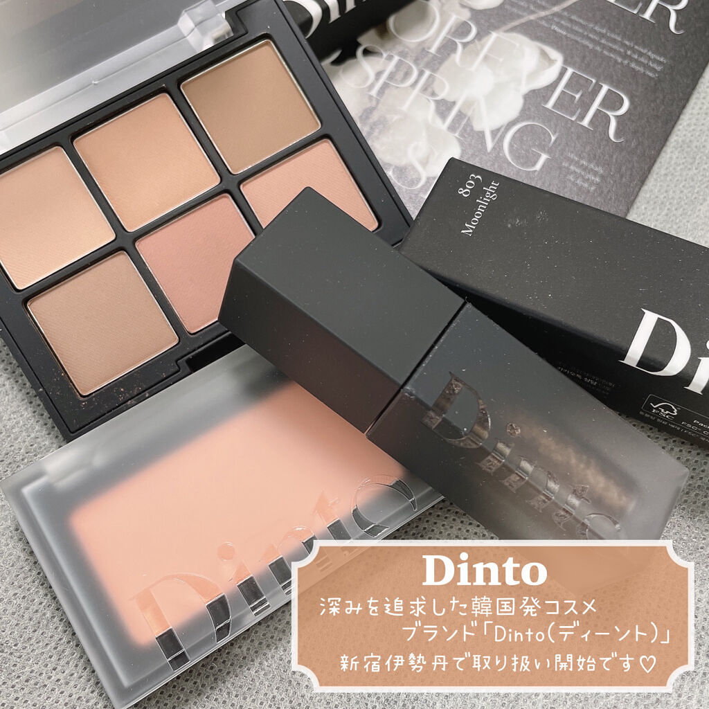 ブラーフィニシュシャドウパレット/Dinto/アイシャドウパレットを使ったクチコミ（2枚目）