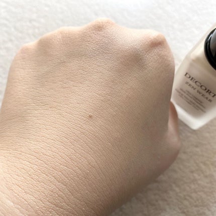 ゼン ウェア フルイド/DECORTÉ/リキッドファンデーションを使ったクチコミ(4枚目)