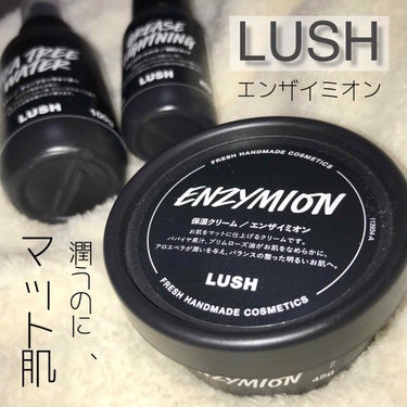 ラッシュ エンザイミオンのクチコミ「【 オイリー肌必見🔥 】

🖇LUSH エンザイミオン

''
『 エンザイミオン 』は
レモ.....」（1枚目）