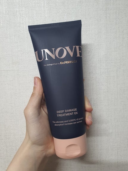 ディープダメージトリートメントEX/UNOVE/洗い流すヘアトリートメントを使ったクチコミ(1枚目)