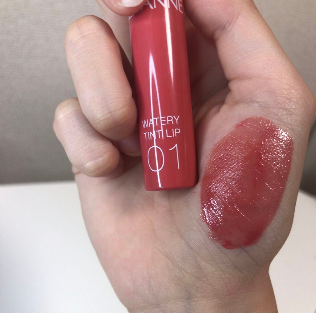 ウォータリーティントリップ/CEZANNE/リップティントを使ったクチコミ(2枚目)