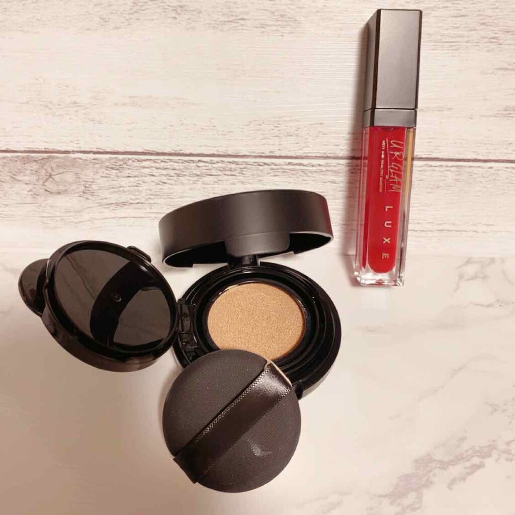 UR GLAM LUXE CUSHION FOUNDATION/U R GLAM/クッションファンデーションを使ったクチコミ(1枚目)