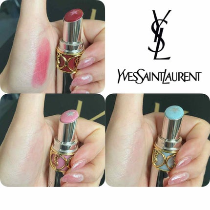 ルージュ ヴォリュプテ ロックシャイン/YVES SAINT LAURENT BEAUTE/口紅を使ったクチコミ(2枚目)