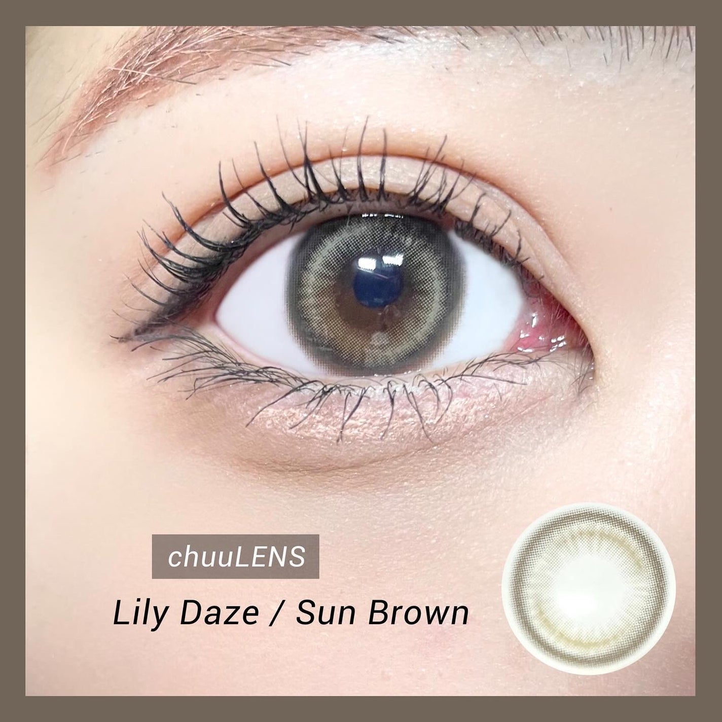 Lily Daze/chuu LENS/ワンデー(1DAY)カラコンを使ったクチコミ(3枚目)