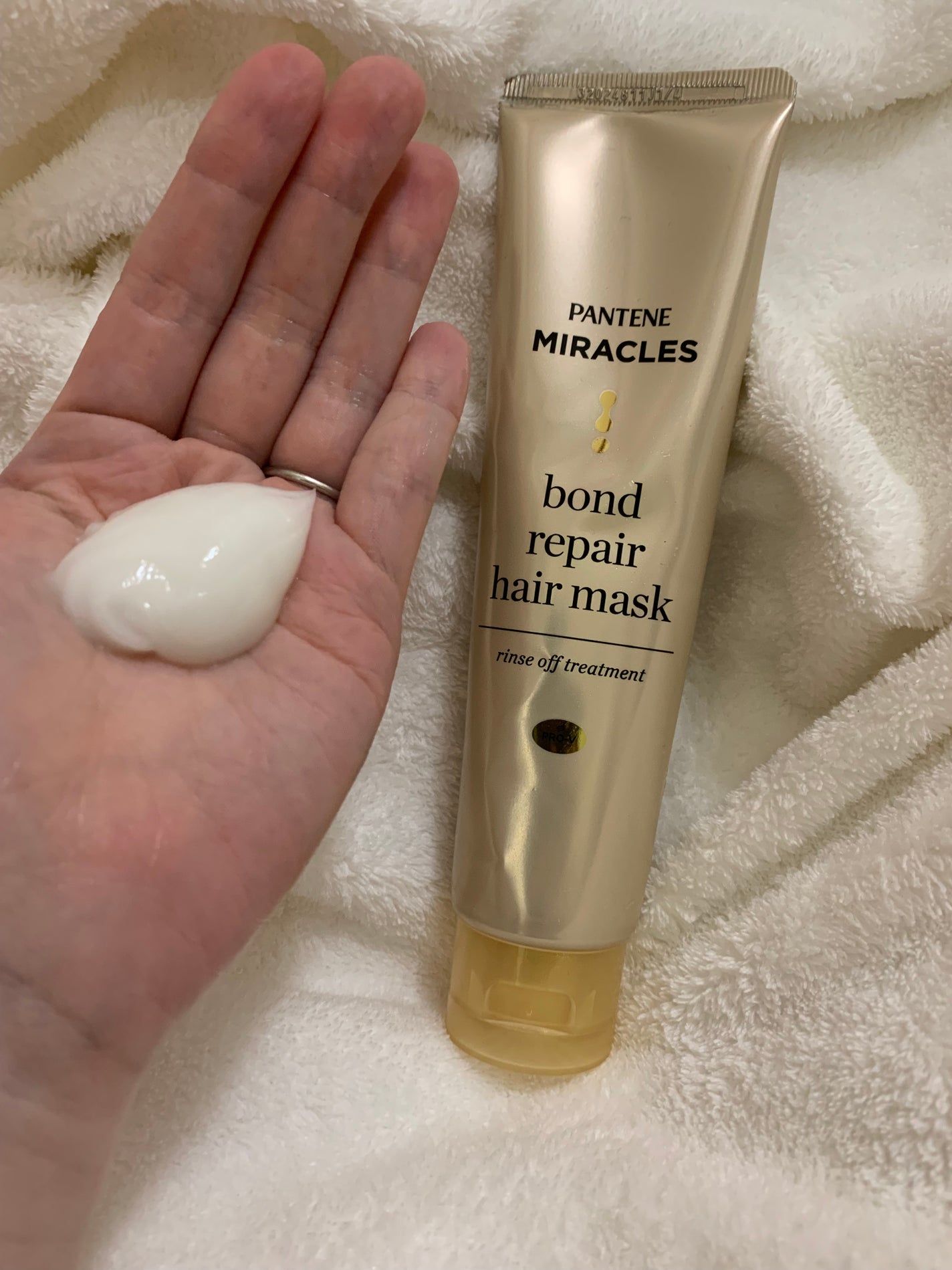ミラクルズ ボンドリペア ヘアマスク/パンテーン/ヘアマスク・ヘアパックを使ったクチコミ(2枚目)