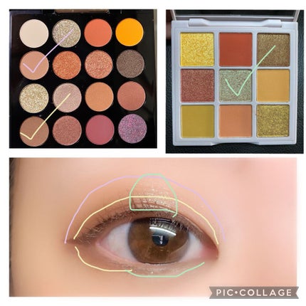 VenusMarble 9色アイシャドウパレット/Venus Marble/アイシャドウパレットを使ったクチコミ(2枚目)