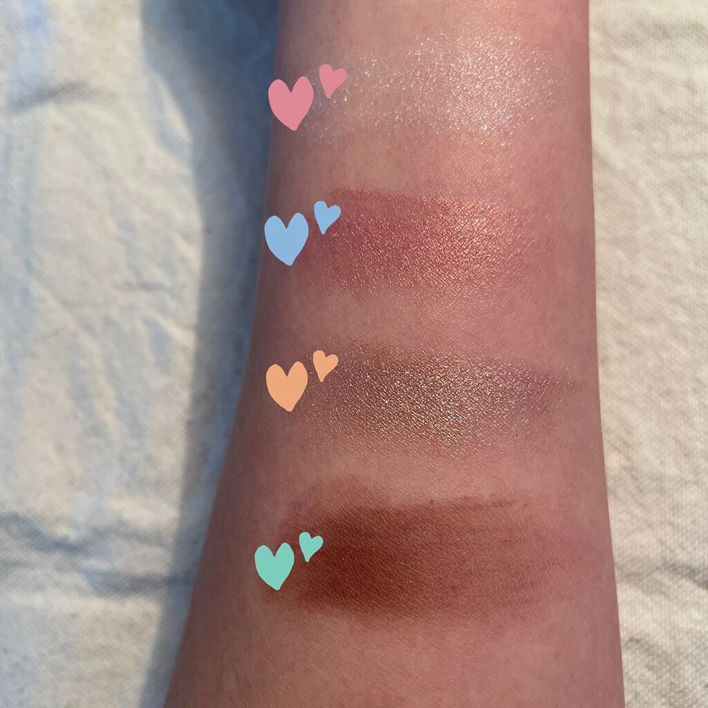 リラクシーアイシャドウ/GENE TOKYO/アイシャドウパレットを使ったクチコミ(3枚目)