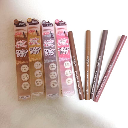 フローレスブロウリキッド/キャンメイク/リキッドアイブロウを使ったクチコミ(1枚目)