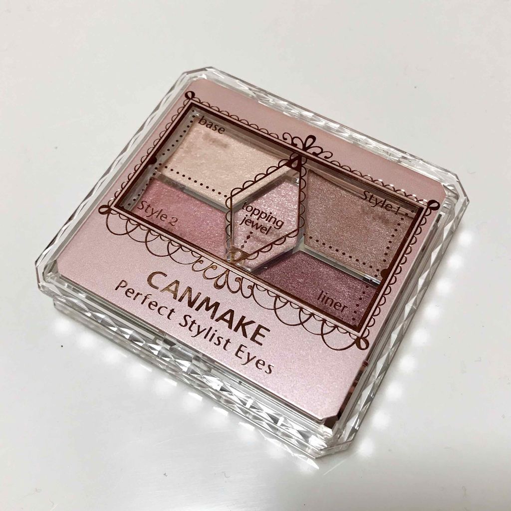 【旧品】パーフェクトスタイリストアイズ/キャンメイク/アイシャドウパレットを使ったクチコミ（1枚目）