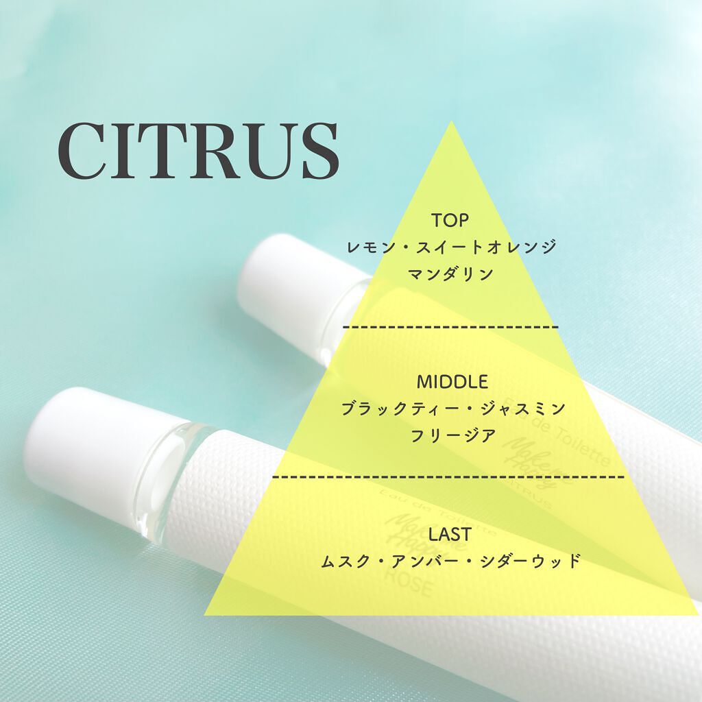 メイクミーハッピー オードトワレ GREEN/キャンメイク/香水(レディース)を使ったクチコミ(2枚目)