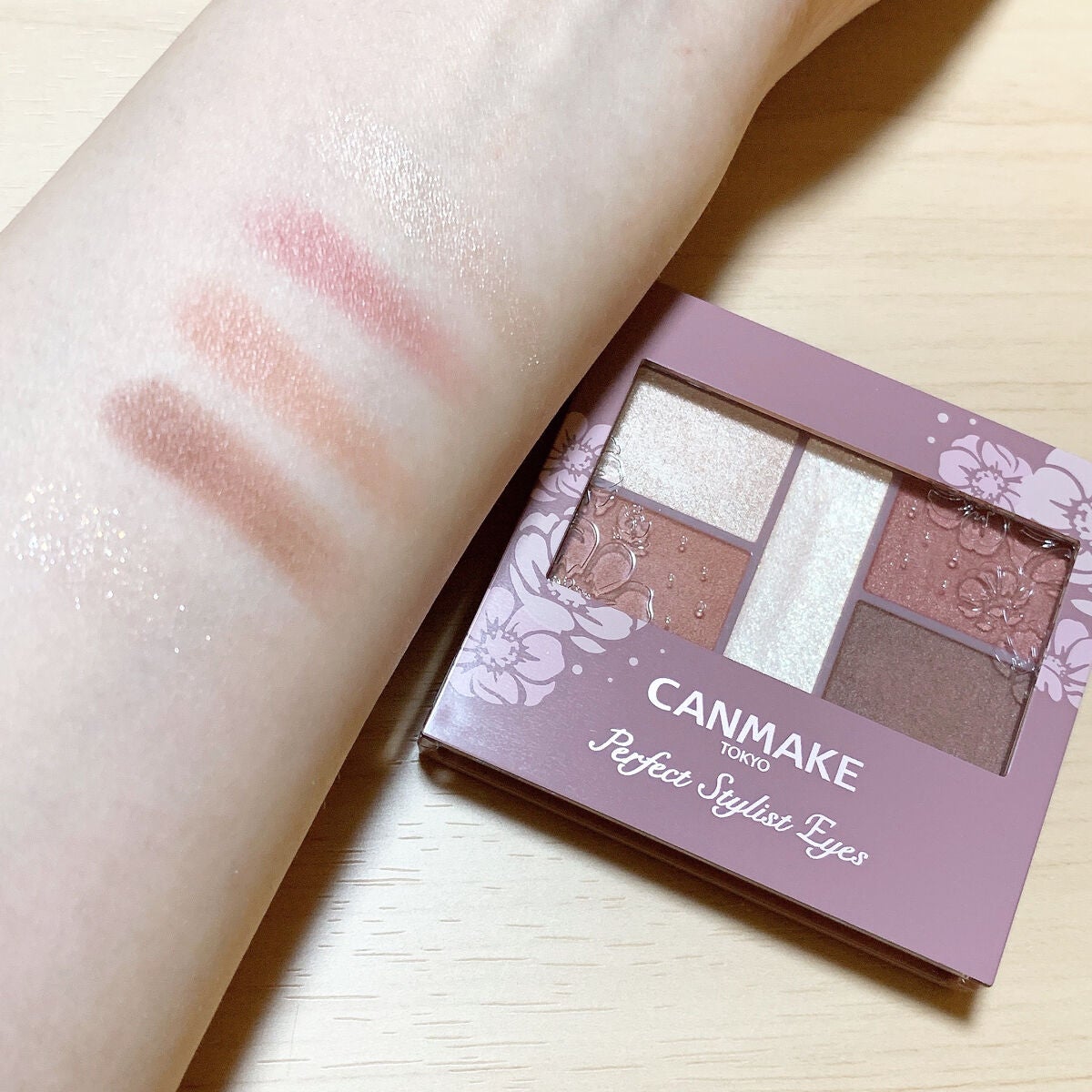 パーフェクトスタイリストアイズ/キャンメイク/アイシャドウパレットを使ったクチコミ(3枚目)