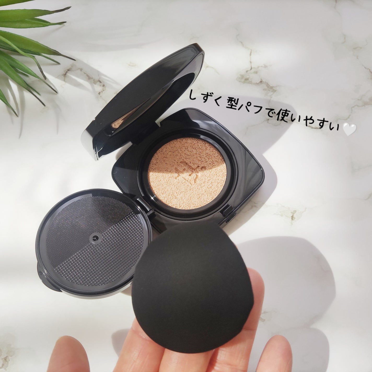 レイヤリングフィット グロークッションEX/TFIT/クッションファンデーションを使ったクチコミ(5枚目)