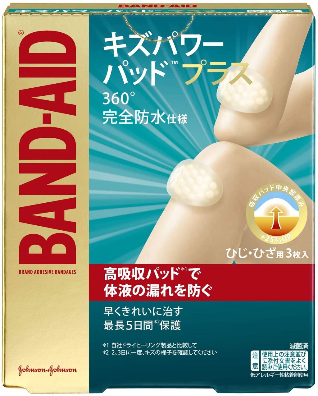 ひじ・ひざ(3枚入り)