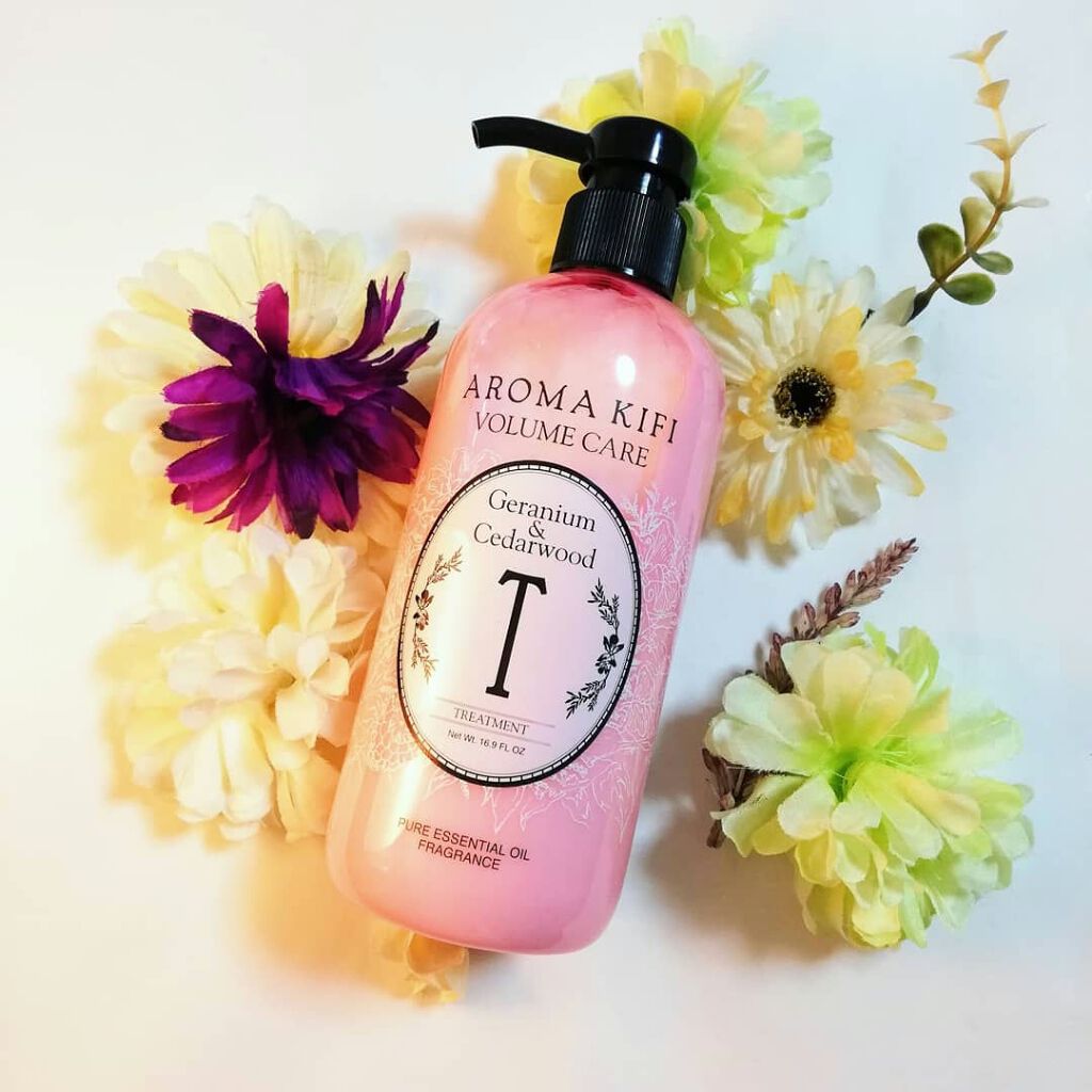 ボリュームケアシャンプー／トリートメント/AROMA KIFI/シャンプー・コンディショナーを使ったクチコミ（3枚目）