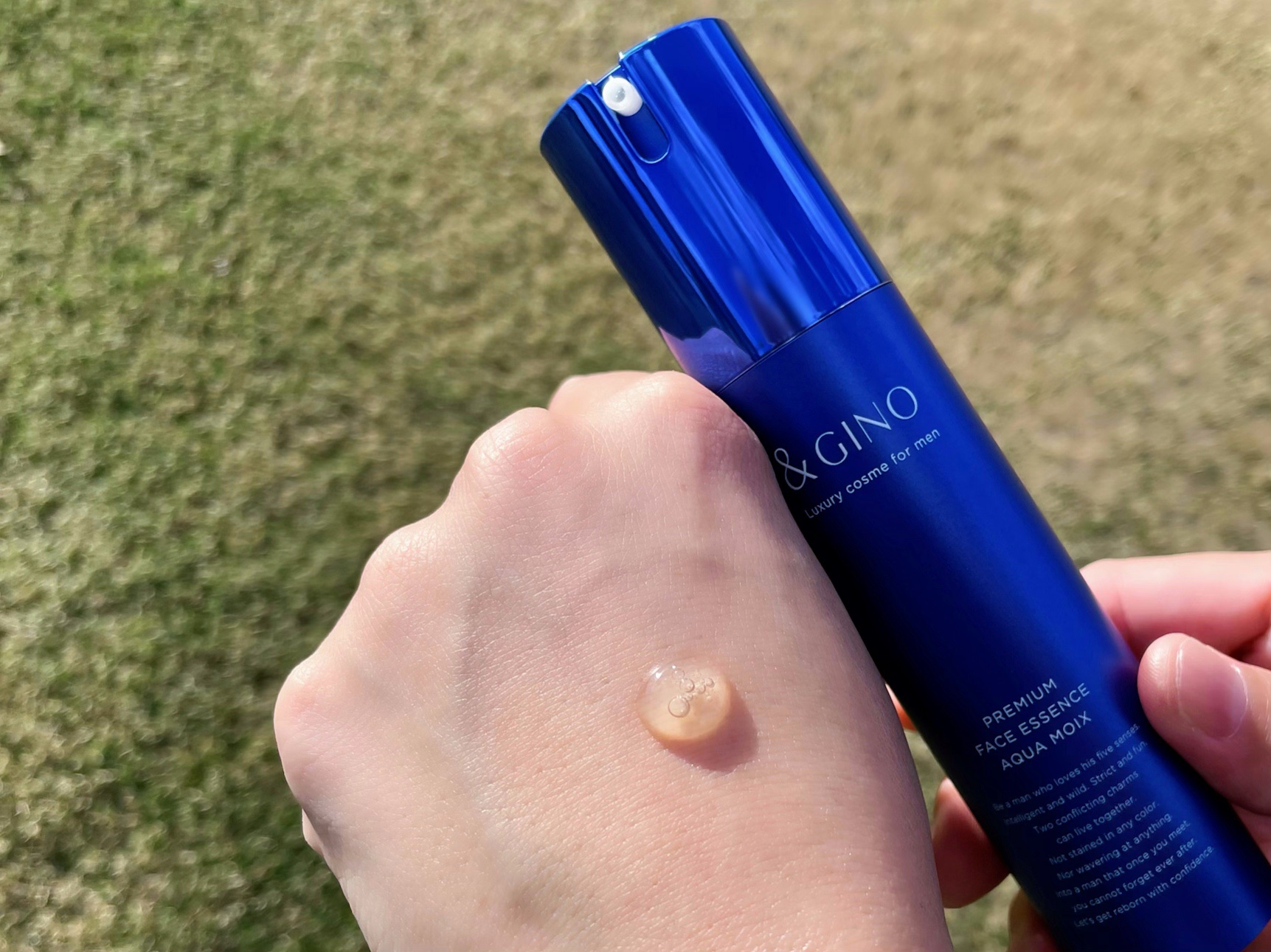 プレミアム フェイス エッセンス アクアモイス/&GINO/美容液を使ったクチコミ（3枚目）