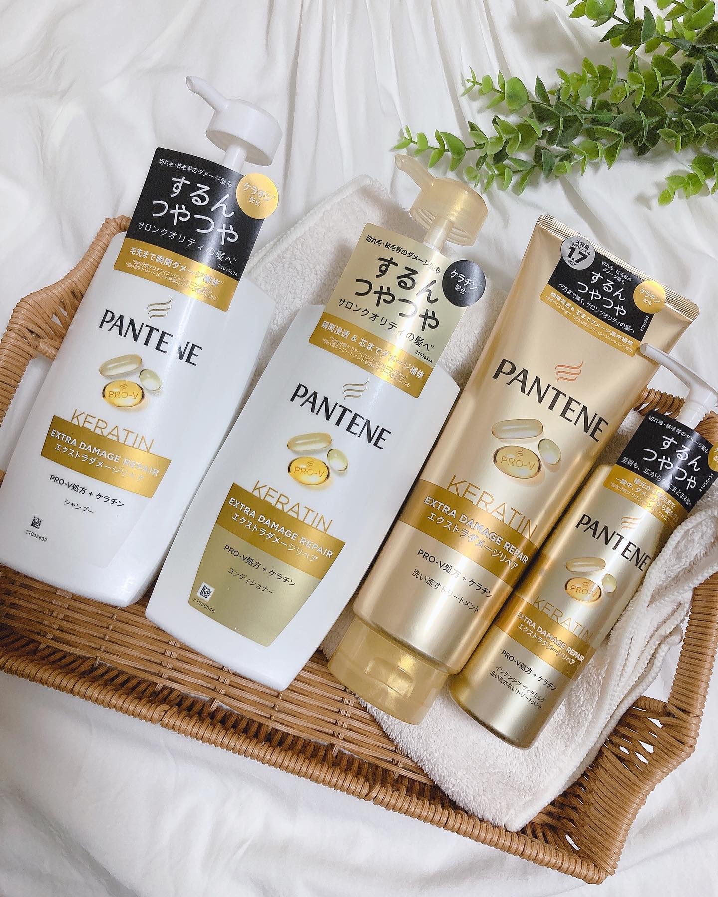 エクストラダメージリペア シャンプー/コンディショナー シャンプー400ml/パンテーン/市販シャンプーを使ったクチコミ（1枚目）