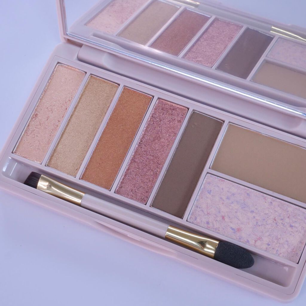 マルチセブンカラーアイパレット/MYUNT/アイシャドウパレットを使ったクチコミ(3枚目)