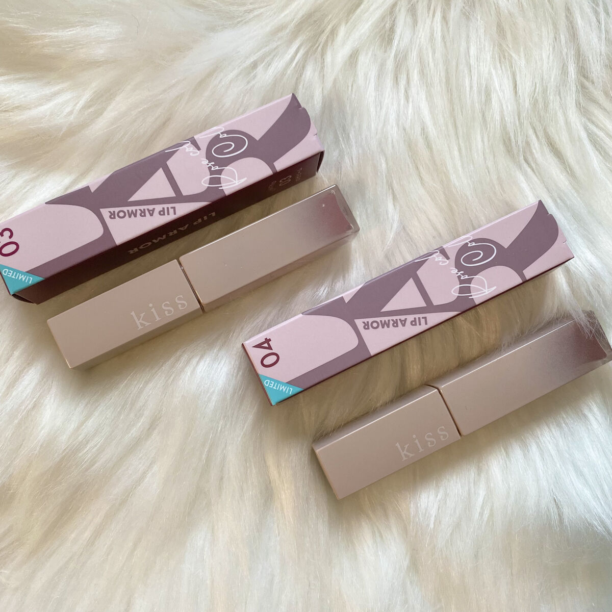 リップアーマーⅩ/KiSS/口紅を使ったクチコミ（2枚目）