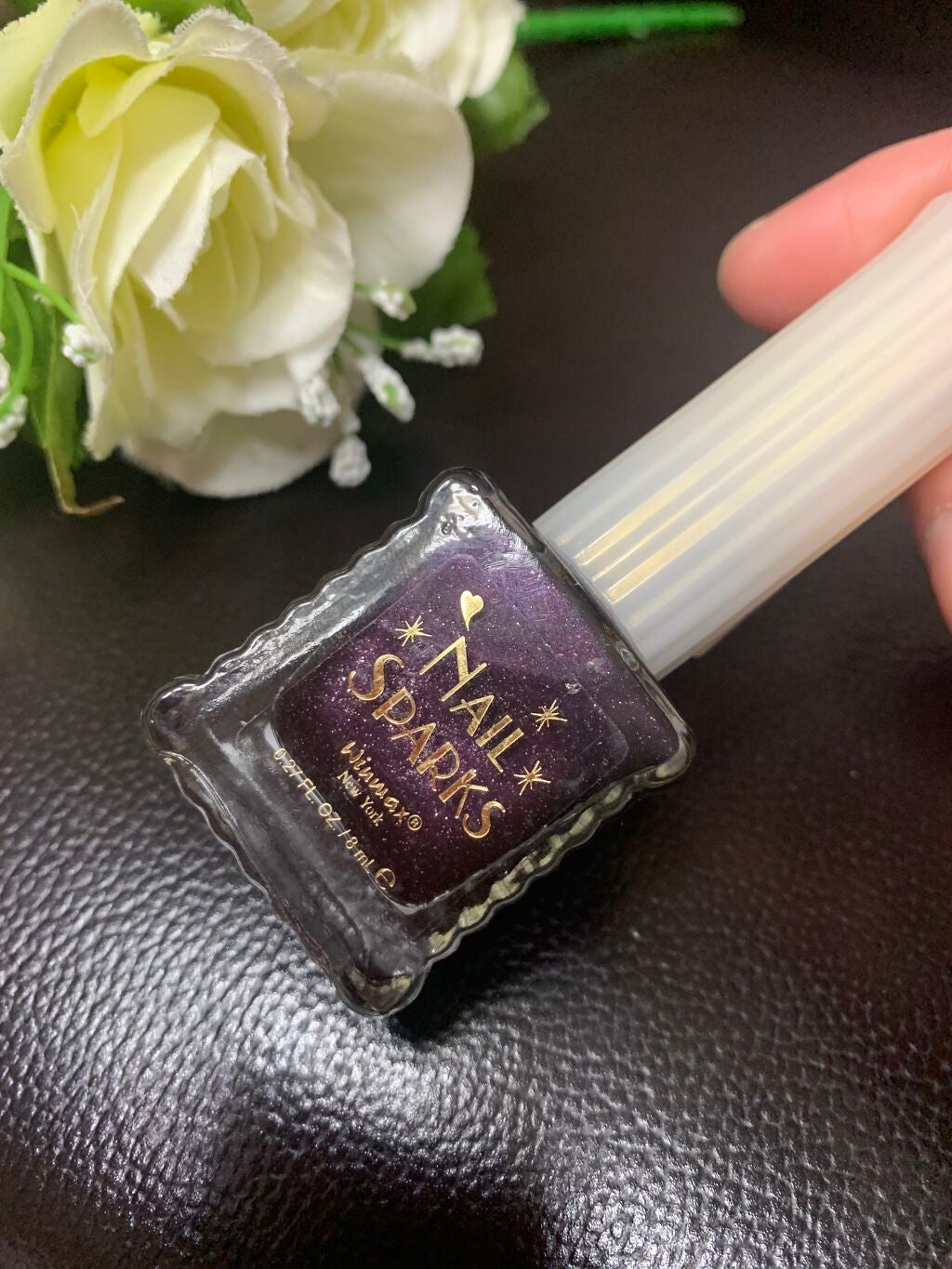 ウィンマックス ネイルスパークス/DAISO/マニキュアを使ったクチコミ(4枚目)