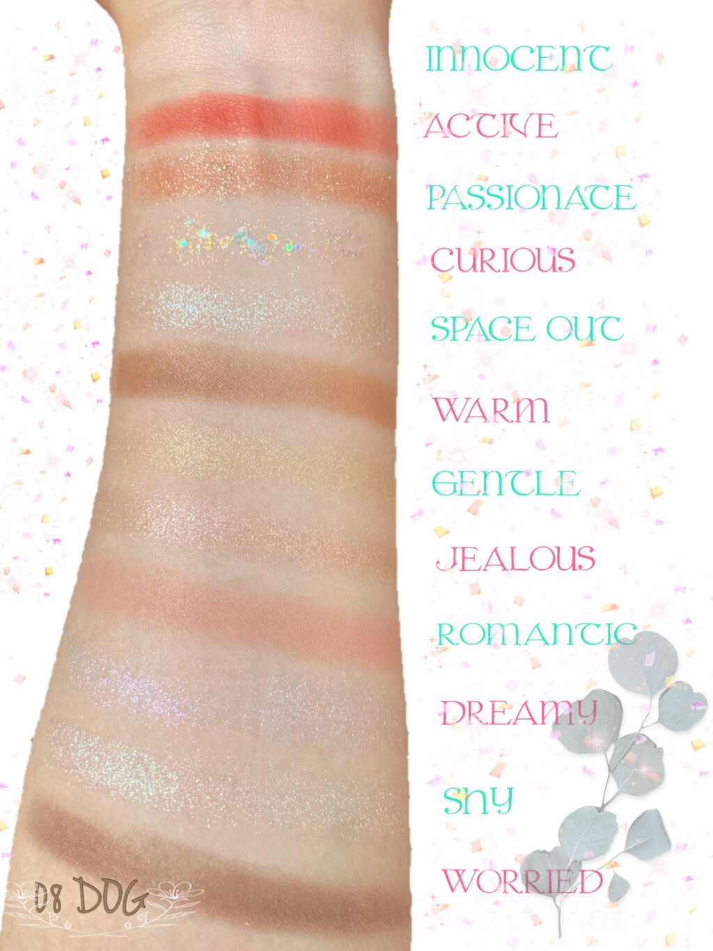 エクスプローラ12色 動物アイシャドウパレット/PERFECT DIARY/アイシャドウパレットを使ったクチコミ（2枚目）