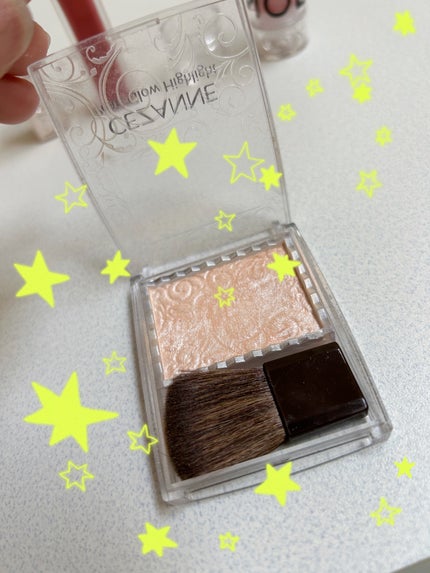 パールグロウハイライト/CEZANNE/パウダーハイライトを使ったクチコミ(1枚目)