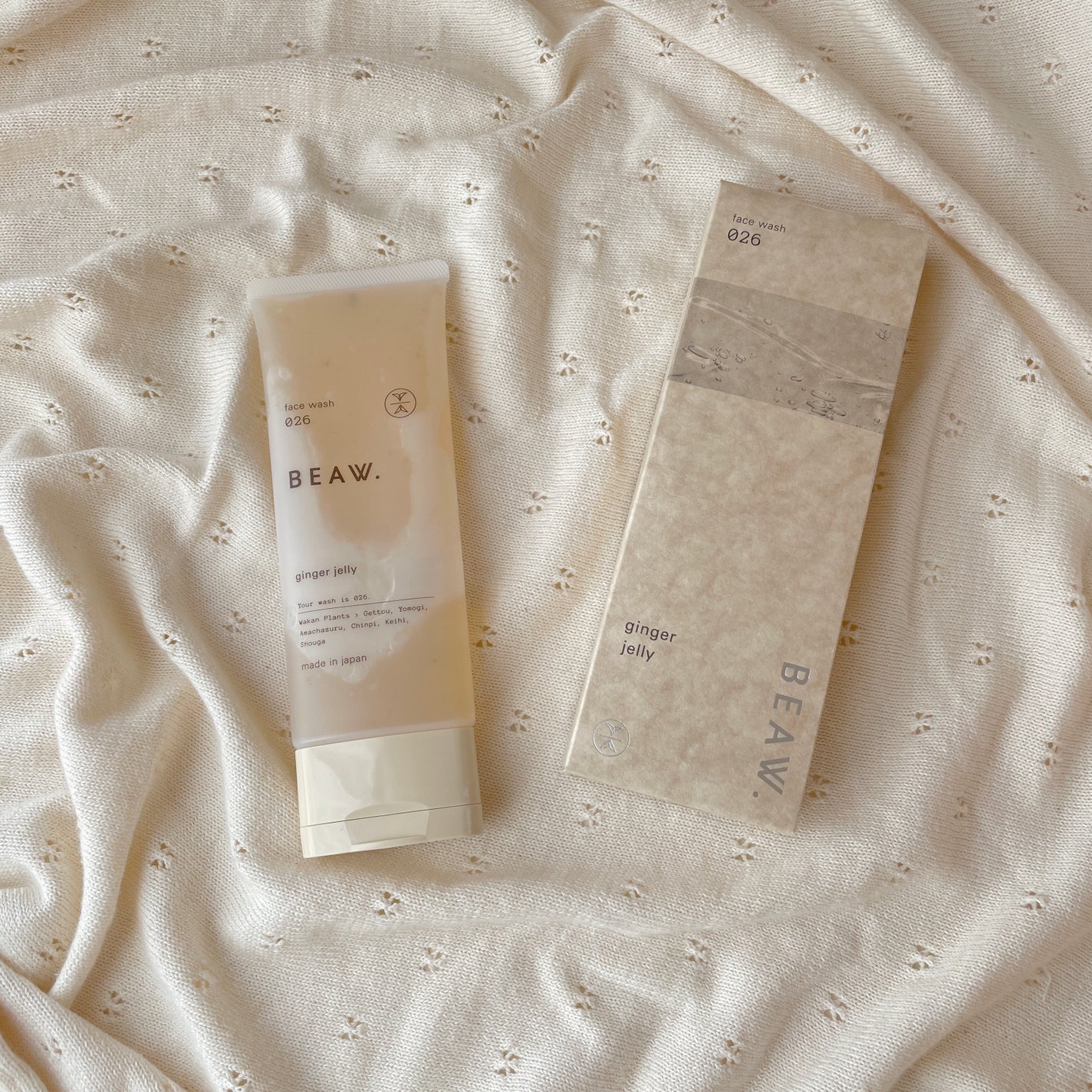 フェイスウォッシュ026 ジンジャージェリー/BEAW./洗顔フォームを使ったクチコミ(1枚目)
