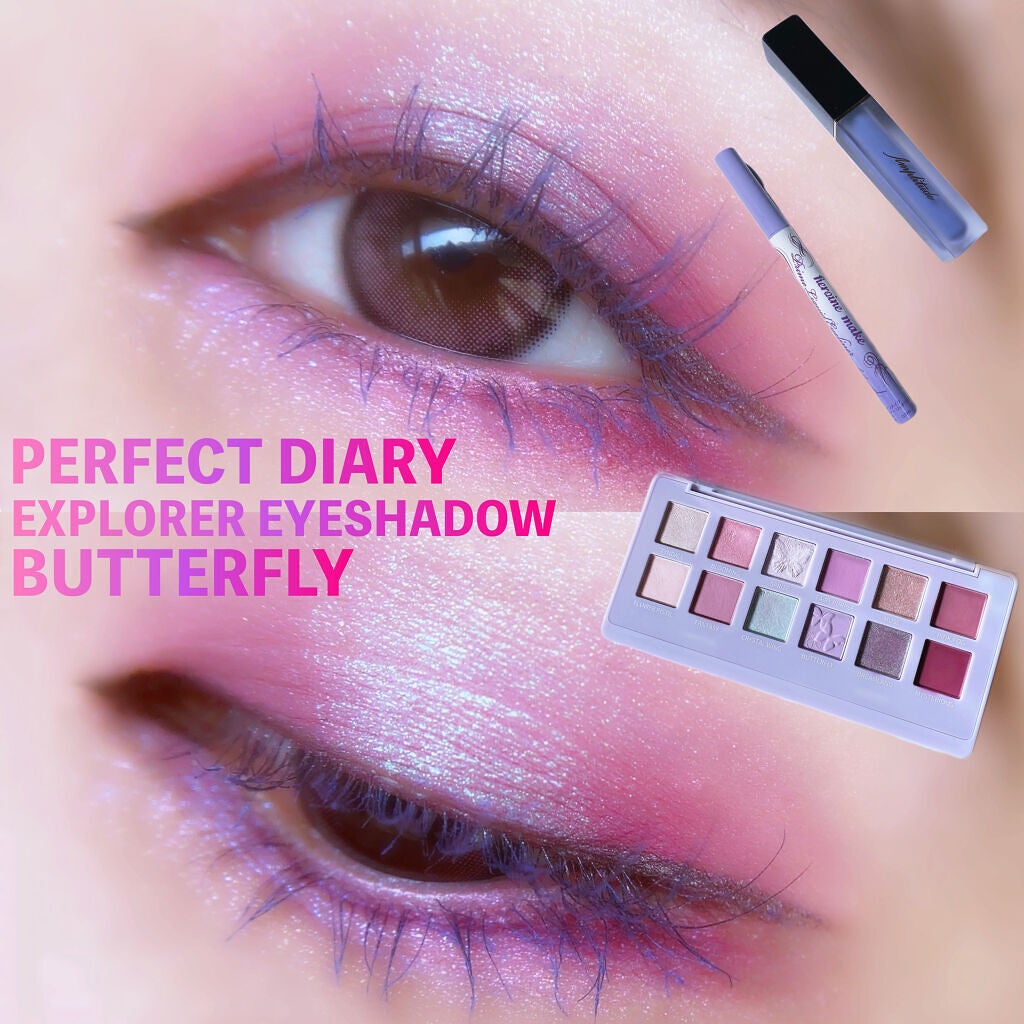 エクスプローラ12色 動物アイシャドウパレット/PERFECT DIARY/アイシャドウパレットを使ったクチコミ(1枚目)