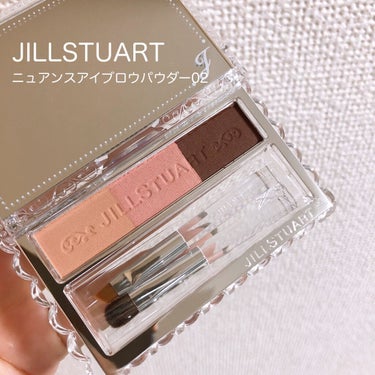 ジルスチュアート ニュアンスブロウパレット 02 rose pink shade/JILL STUART/パウダーアイブロウを使ったクチコミ（1枚目）