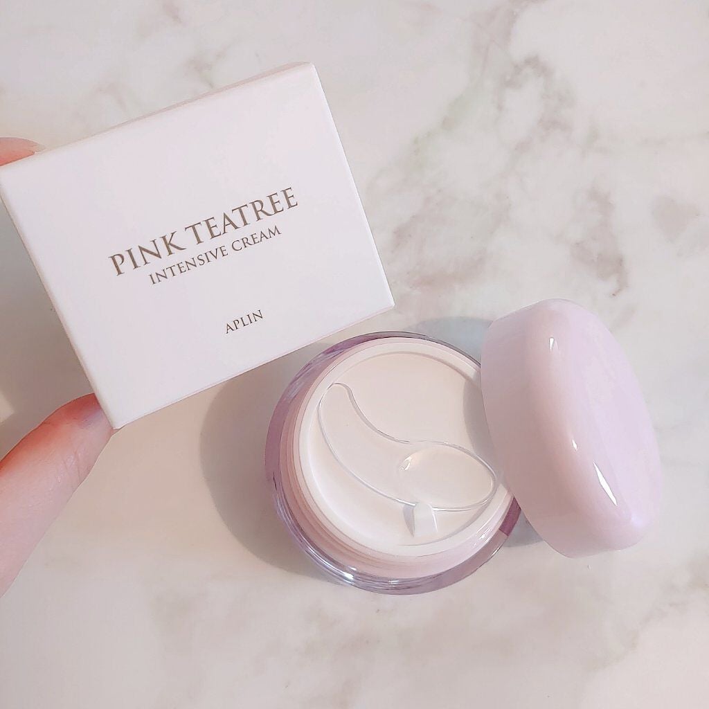 ピンクティーツリークリーム/APLIN/フェイスクリームを使ったクチコミ(5枚目)