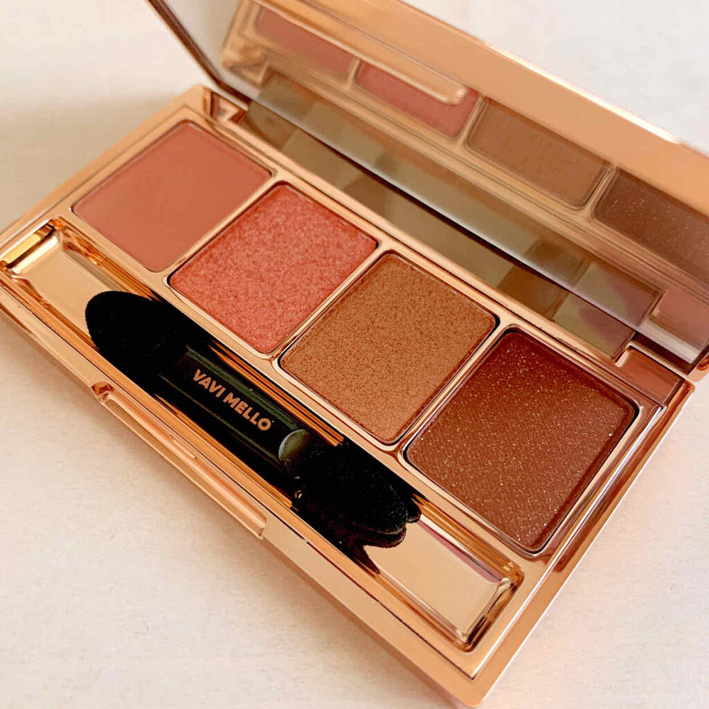 バレンタインボックスミニ ブラウン/VAVI MELLO/アイシャドウパレットを使ったクチコミ（2枚目）