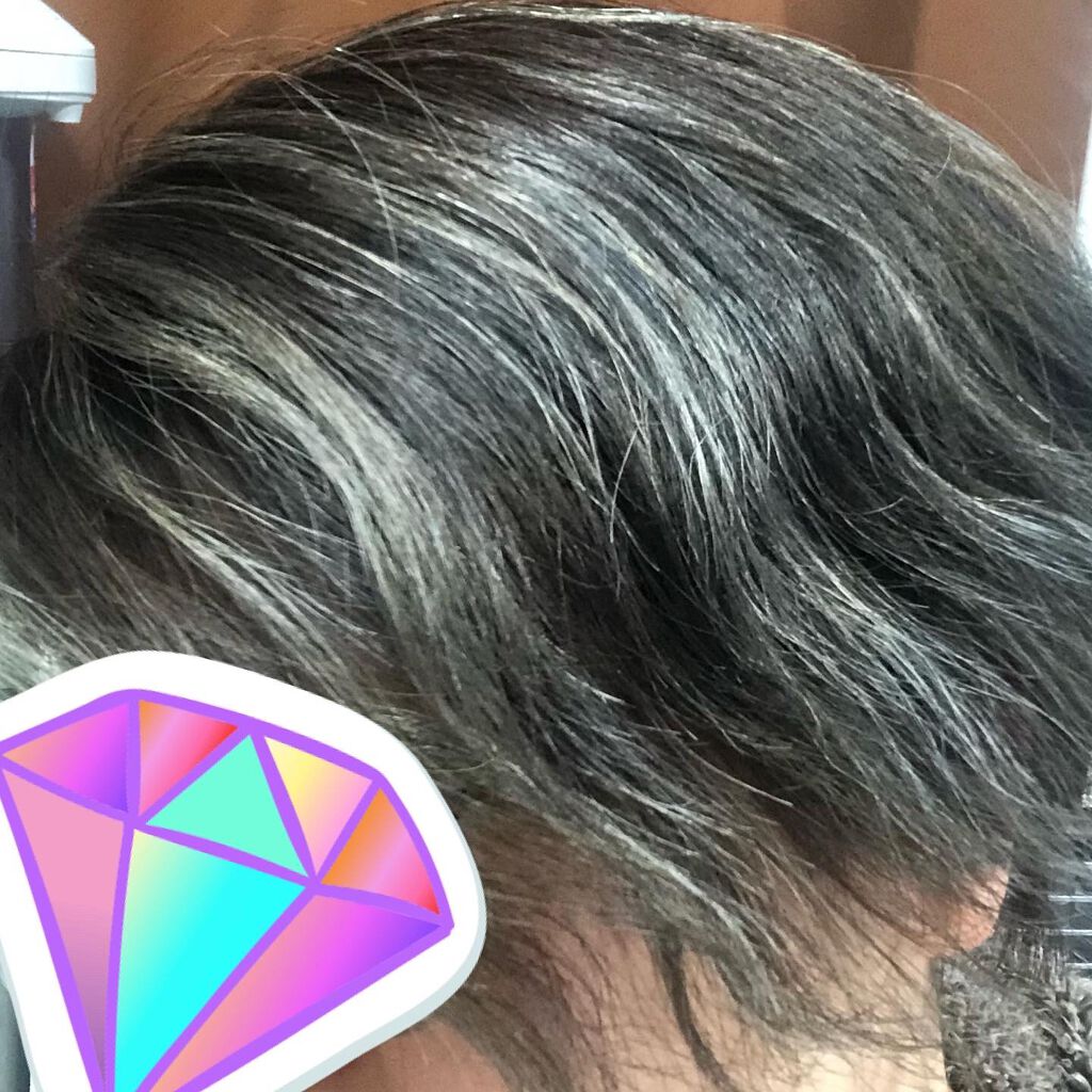 カラーシャンプー シルバーシャンプー/エンシェールズ/市販シャンプーを使ったクチコミ（2枚目）