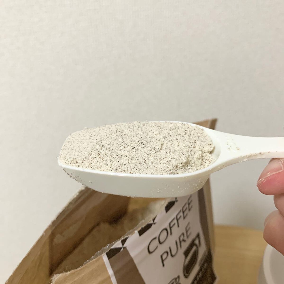 COFFEE PURE（ソイプロテイン）/ピュアパートナー/ソイプロテインを使ったクチコミ（3枚目）