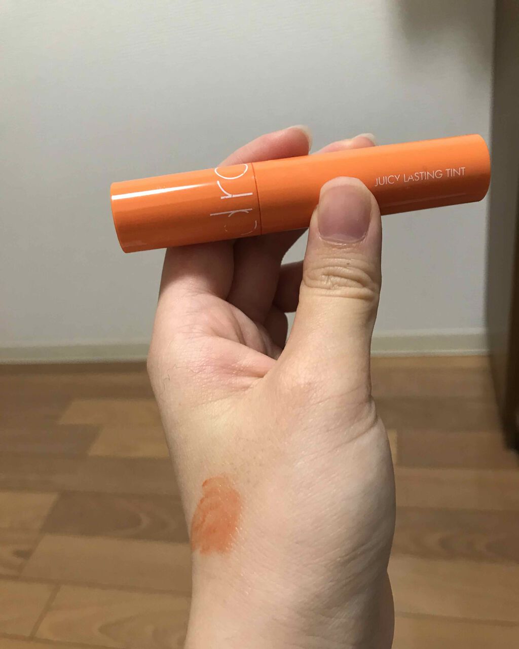 ジューシーラスティングティント/rom&nd/リップティントを使ったクチコミ（1枚目）