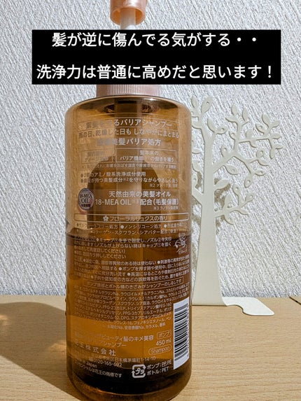 ザビューティ 髪のキメ美容素髪を守る バリアシャンプー/コンディショナー/エッセンシャル/シャンプー・コンディショナーを使ったクチコミ(2枚目)