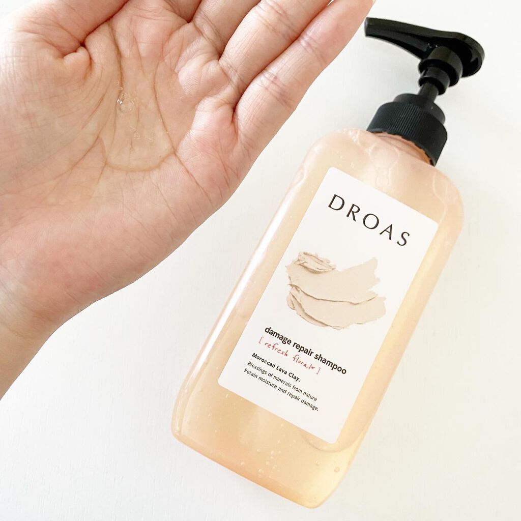 ダメージリペアシャンプー／トリートメント/DROAS/市販シャンプーを使ったクチコミ（2枚目）