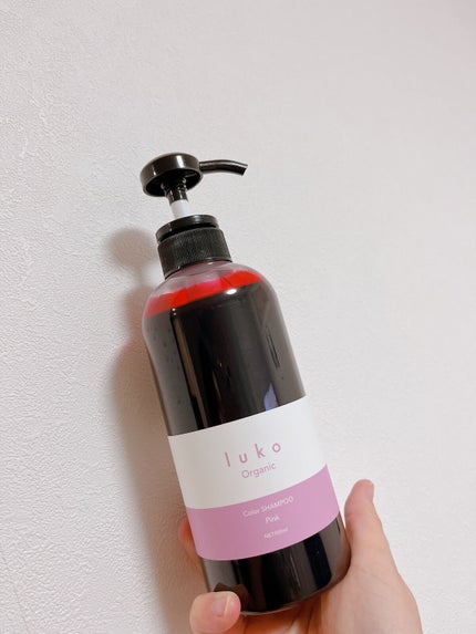 luko カラーシャンプーピンク/luko original/市販シャンプーを使ったクチコミ(2枚目)