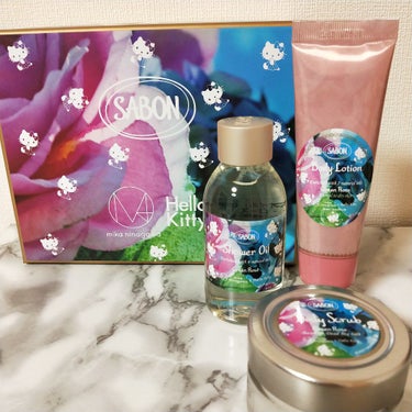  シャワーオイル グリーン・ローズ  300ml(FLORAL BLOOMING Limited Collection)/SABON/ボディソープを使ったクチコミ（1枚目）