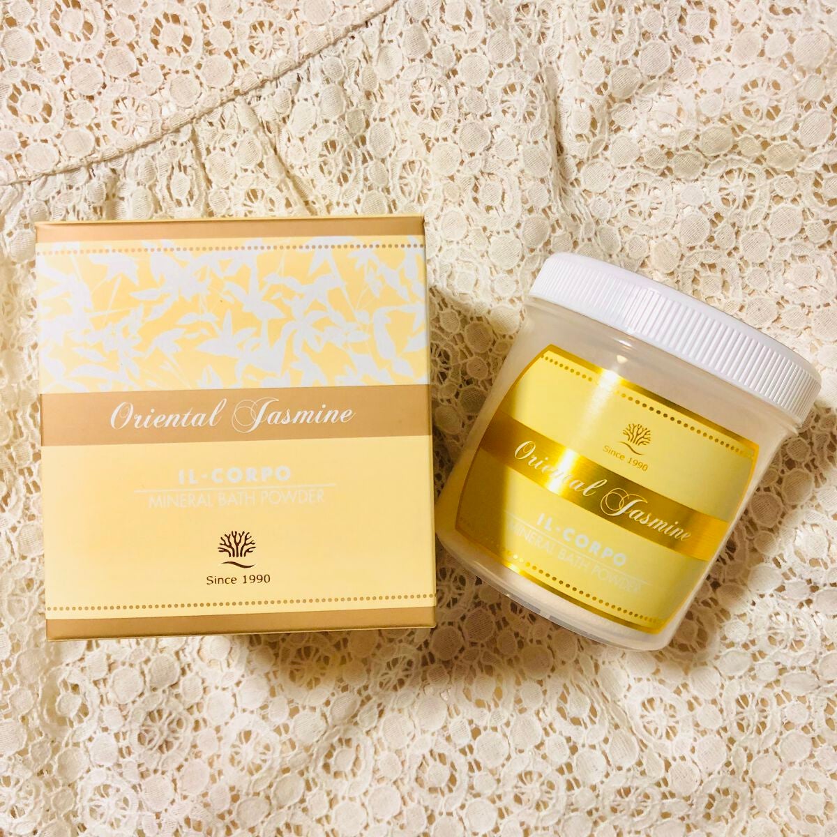 ミネラルバスパウダー オリエンタルジャスミン/イルコルポ/無機塩系入浴剤を使ったクチコミ(3枚目)