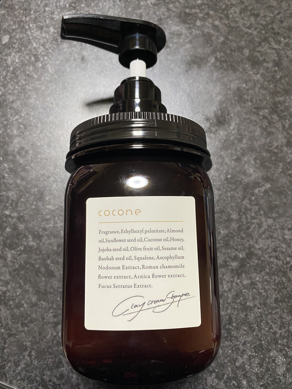 クレイクリームシャンプー（モイスト）/cocone/市販シャンプーを使ったクチコミ（1枚目）