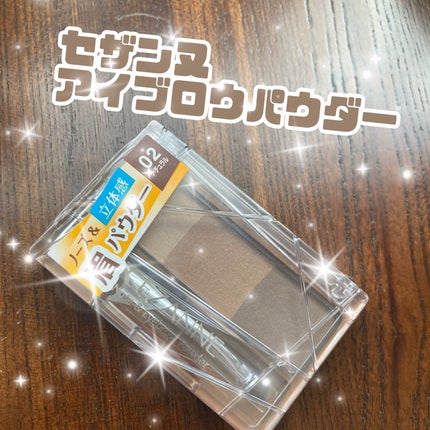 ノーズ&アイブロウパウダー/CEZANNE/パウダーアイブロウを使ったクチコミ(1枚目)