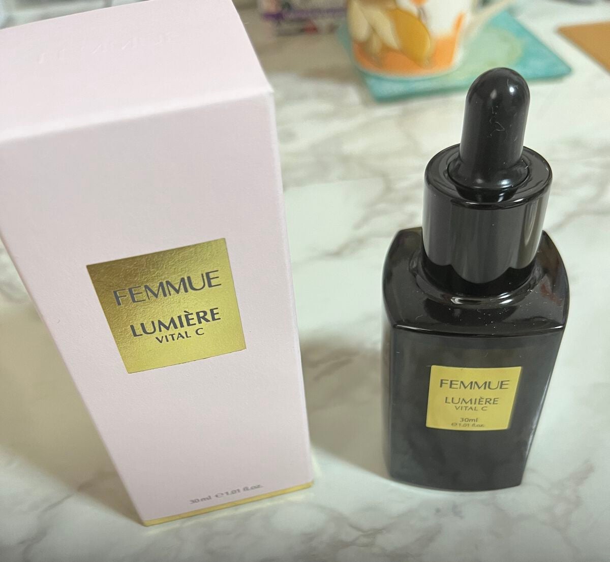 ルミエール ヴァイタルC/FEMMUE/ブースター・導入液を使ったクチコミ(1枚目)