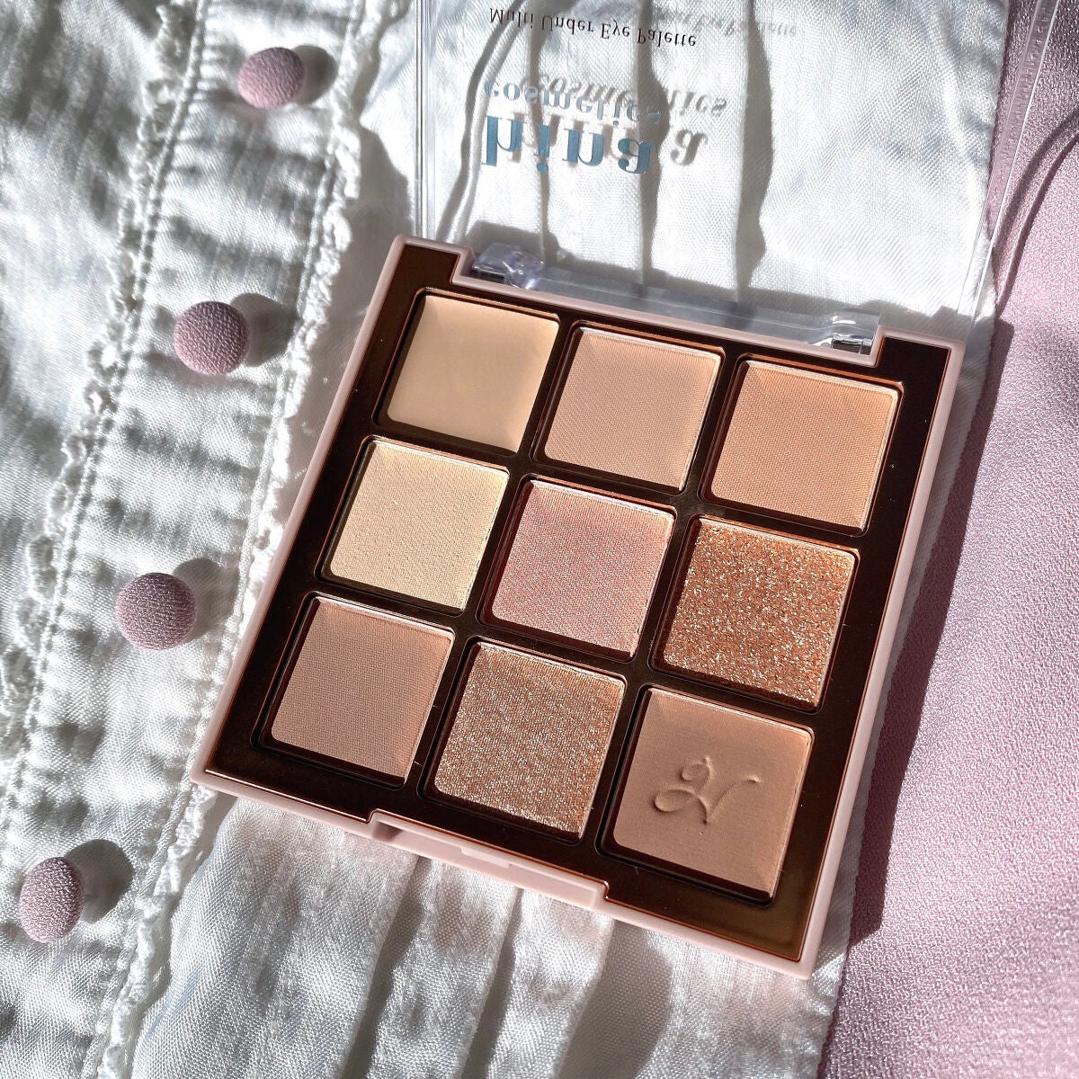 マルチアンダーアイパレット/hina cosmetics/アイシャドウパレットを使ったクチコミ(3枚目)