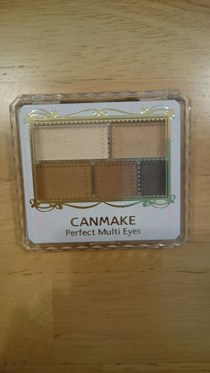 パーフェクトマルチアイズ/キャンメイク/アイシャドウパレットを使ったクチコミ(1枚目)