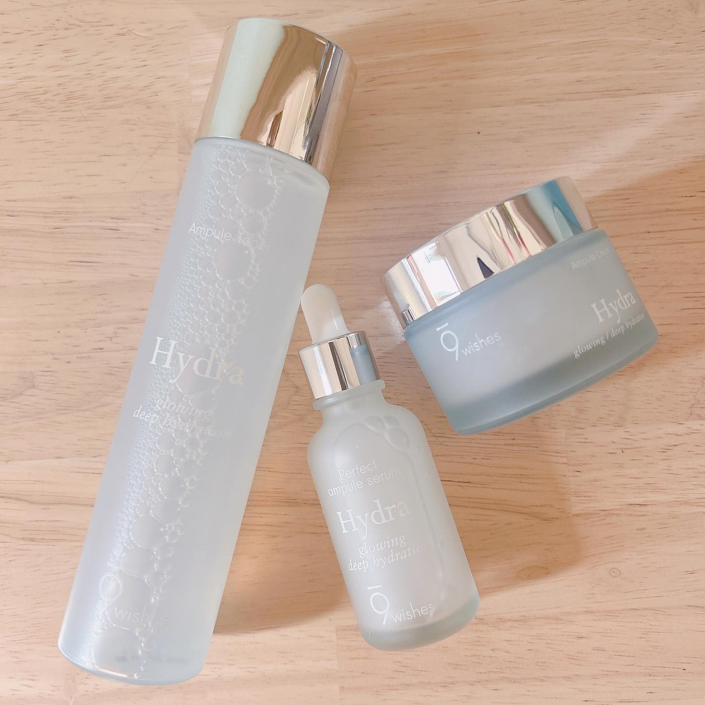 ハイドラアンプルトナー/9Wishes/化粧水を使ったクチコミ（1枚目）