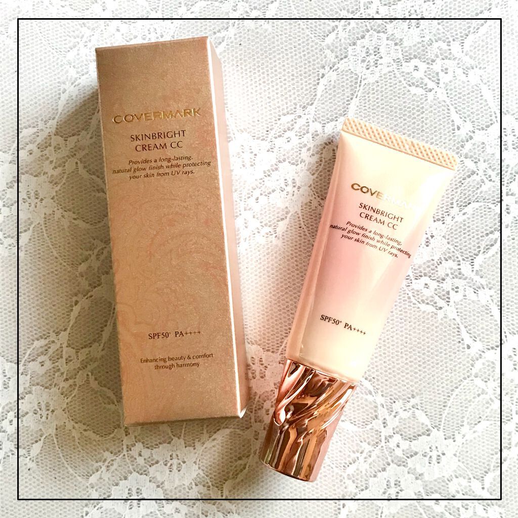 スキンブライト クリーム CC 01 明るい肌色/COVERMARK/CCクリームを使ったクチコミ（1枚目）